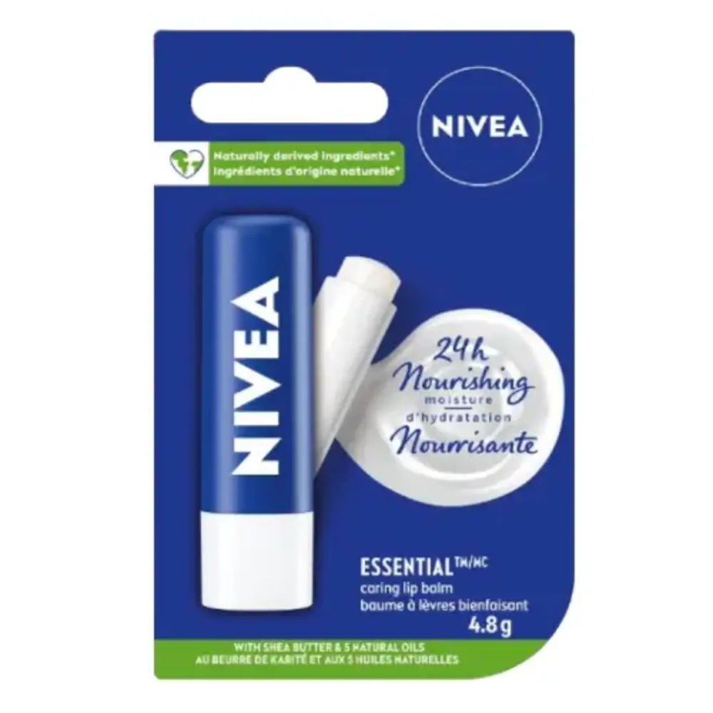 Nivea Lip Balm Men Essential 4.8Gm
